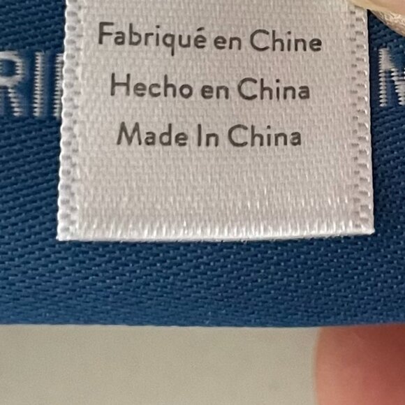 Rip Skirt Floral Polyester Spandex Wrap Skirt w Velcro Close Denim Blue White S - Picture 11 of 16